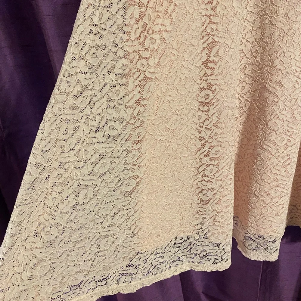 Light pink lace dress - Picture 4 of 9